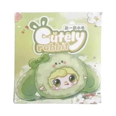 Imagem de Boneca De Pelúcia De Coelho Fofa Para Meninas, Brinquedo De Vinil Em C