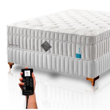 Imagem de Colchão De Látex Qgel Com Cobre Box Solteiro 88x188cm