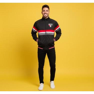 Imagem de Jaqueta Blusa Time De Futebol São Paulo Authentic Oficial Licenciada -