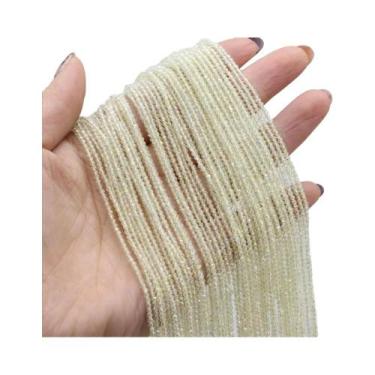 Imagem de Contas De Pedra Natural Espinela Facetada Cor Dourada 2mm 3mm Para Ace