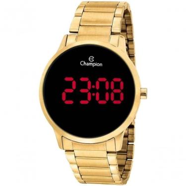 Imagem de Relógio Champion Feminino Digital Dourado Ch40142h