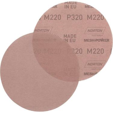 Imagem de Disco De Lixa Telado Com Costado Em Pluma, 152 Mm, Grão 320, M220 Meshpower Norton Ostenvonder