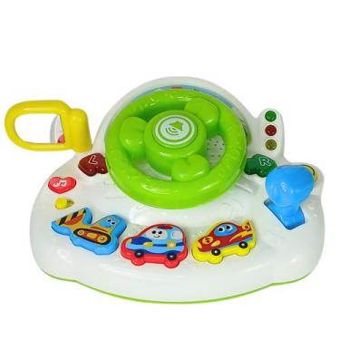 Imagem de Volante Baby Musical Infantil Com Luz e Som Interativo - Castela