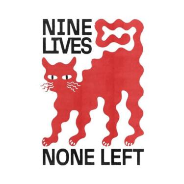 Imagem de Pôster De Lona Com Gato Japonês Comendo Macarrão, Arte Moderna Para Co