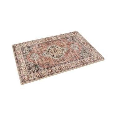 Imagem de Tapete Oriental Lavável Antiderrapante VIKAMA Lahum Para Entrada, Quar