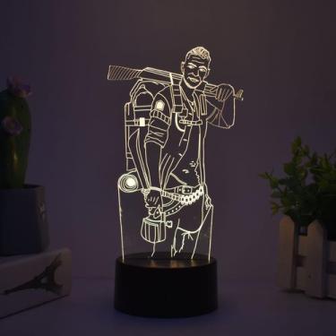 Imagem de Luz noturna LED 3D Far Cry com mudança de cor para crianças - Taiyuank