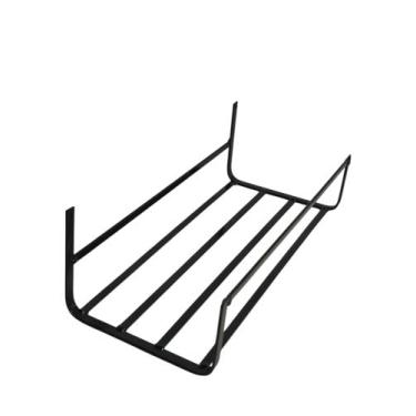 Imagem de Suporte Metálico Zangaço 40 cm Preto para Jardineiras  Decoração de Pa