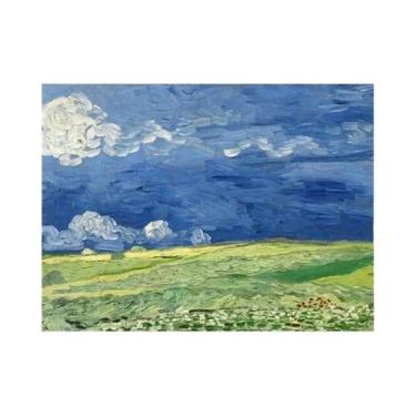 Imagem de Kit De Pintura Em Diamante 5D Noite Estrelada De Van Gogh, Bordado Em 