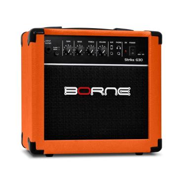 Imagem de Cubo Amplificador  De Guitarra Borne - Strike G30 - Laranja