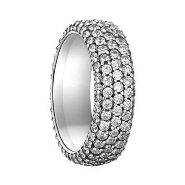 Imagem de Anel Feminino De Prata 925 Com Pérola E Flor De Lótus Em Formato De Co