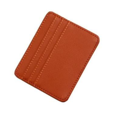 Imagem de Carteira Minimalista Slim Com Bloqueio RFID Para Cartões De Crédito, P