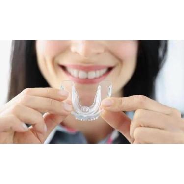 Imagem de Protetor De Dentes Para Bruxismo De Silicone - Placa Miorrelaxante Que