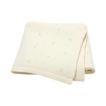Imagem de Cobertores De Algodão Super Macios Para Bebês 90x70cm, Mantas De Tricô