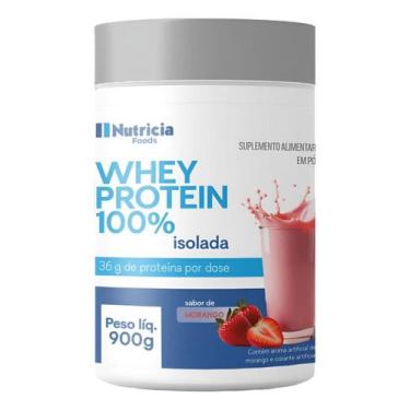 Imagem de Whey Protein 100 isolada Nutricia Foods 36g de Proteína Por Dose Sabor