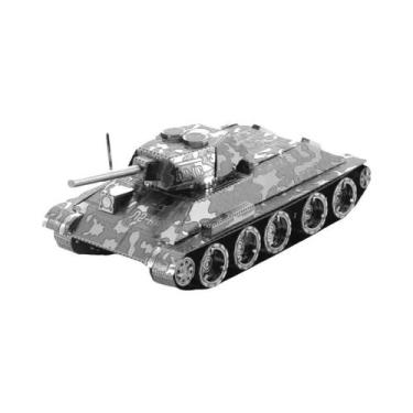 Imagem de Kit De Modelo De Tanque Em Metal 3D, Quebra-Cabeça DIY Cortado a Laser