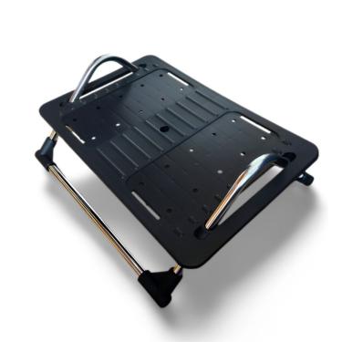 Imagem de Apoio para os Pés OEM Nr17 Ergonômico Inclinável Antiderrapante Altura Regulável 11x30x...