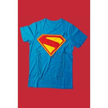 Imagem de Camiseta DC Comics Supergirl Costume, G2, Azul skyline