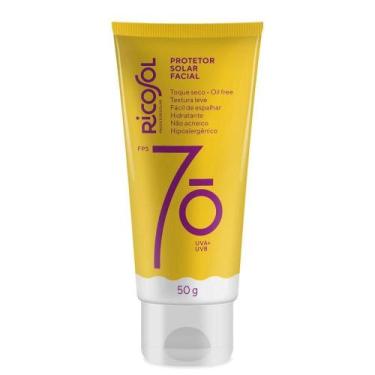 Imagem de Ricosol protetor solar facial fps70 50g - ANASOL