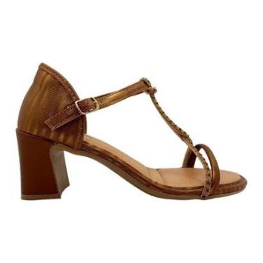 Imagem de SANDÁLIA MISSISSIPI COM SALTO BLOCO REF:MF753 FEMININO-Feminino