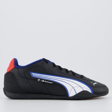 Imagem de Tênis Puma BMW MMS Catch Preto e Branco, 45
