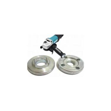 Imagem de Porca + Flange Esmerilhadeira 4 1/2 Discos Furo Makita 20mm - 1000kids