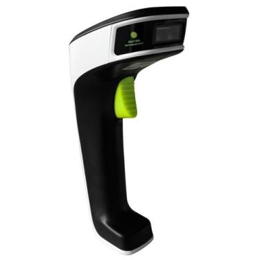Imagem de Leitor de Código de Barras CCD C3 Tech, Sem Fio, Preto/Verde - LB-W300