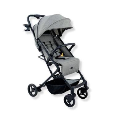Imagem de Carrinho de bebê kira 0 a 15kg cinza - galzerano