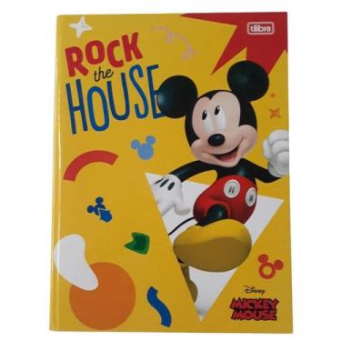 Imagem de Caderno Brochurão Mickey 80 folhas 200mm x 275mm Tilibra
