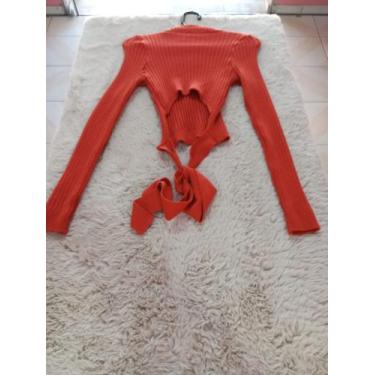 Imagem de blusa laranja gg - morena