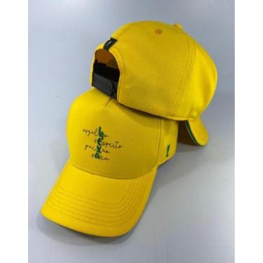 Imagem de Boné trucker Aba Curva  Hexa ( Seleção Brasileira) - Hype, Amarelo