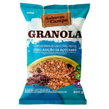 Imagem de GRANOLA TRAD ZERO S CAMPO 200G