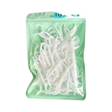 Imagem de Fio Dental Super Fino Em Formato De Laço Com Alta Resistência À Tração