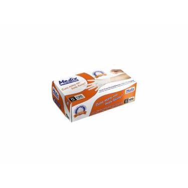 Imagem de Luva Descartável de Procedimento  Látex  com Pó  100 Unidades  Medix B