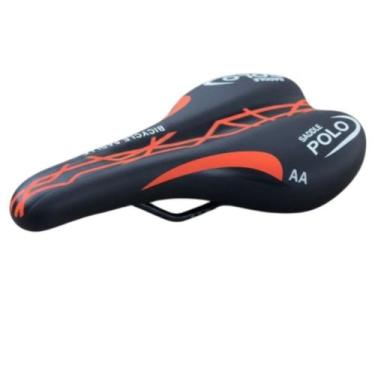 Imagem de Selim Para Bicicleta Saddle Polo Mtb Light Banco Para Bike Laranja