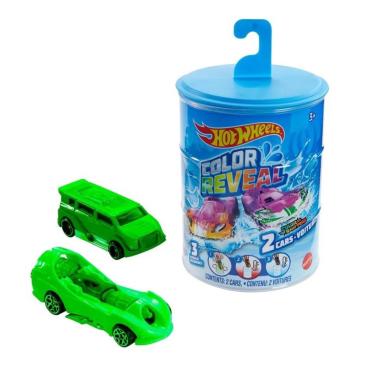 Imagem de Conjunto 2 Carrinhos Hot Wheels Die Cast Color Reveal Mattel
