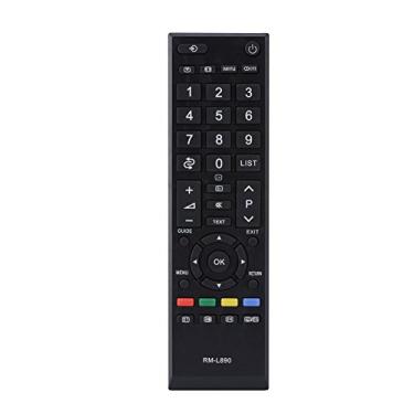 Imagem de Substituição de controle remoto RM-L890 para Toshiba TV, controle remoto universal para Toshiba RM-L890 Smart LCD TV