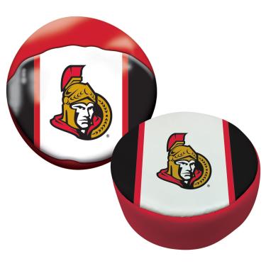 Imagem de Franklin Sports Conjunto de bola e disco esportivos macios Senators NHL Ottawa