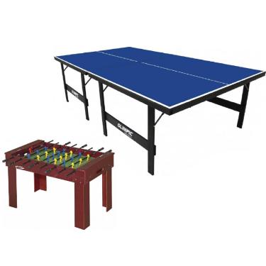 Imagem de Kit Com Mesa Ping Pong 1013 E Pebolim 1072 - Klopf