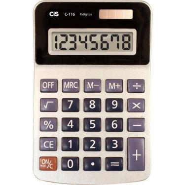 Imagem de Calculadora De Mesa 8 Dígitos Modelo Calck C-116