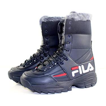 Imagem de Botas femininas Fila Disruptor, Fila Navy/Fila Red/White, 7.5