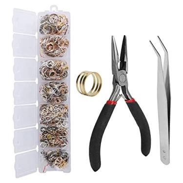 Imagem de Acessórios de ferramentas para fabricação de joias, faça você mesmo anel de fabricação de joias, alicates de fecho lagosta para iniciantes e joalheiros profissionais