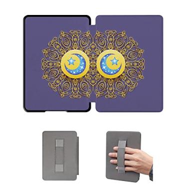 Imagem de Capa protetora de 15 cm para Kindle 11ª geração lançada em 2022 - Capa durável com alça automática despertar/hibernar e de mão (não serve para Kindle Paperwhite 11ª)