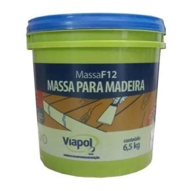 Imagem de Massa Para Madeira F12 6,5kg Mogno