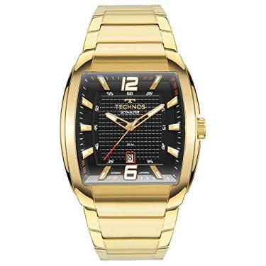 Imagem de Relógio Technos Skymaster Masculino Dourado Original NF