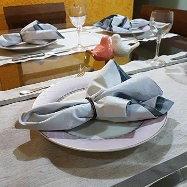 Imagem de Caminho de Mesa Linho Cru medindo 0.42 x 1.36 cm