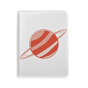 Imagem de Diário de capa macia para caderno de Saturno de monstro alienígena do Universo