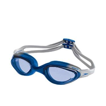 Imagem de Speedo Hydrovision Máscara de Natação, Unissex, Azul (Azul Metalico Azul), Único