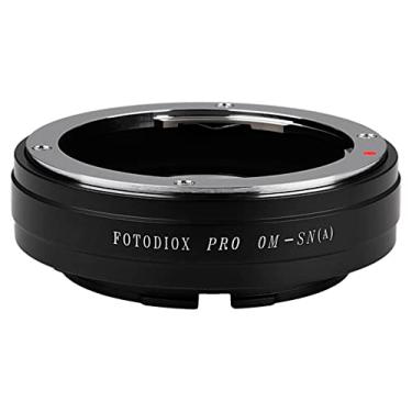 Imagem de Adaptador de montagem de lente Fotodiox Pro, lente seletiva de 35 mm Olympus Zuiko para adaptador de câmera Sony Alpha A-Mount (consulte a lista de lentes compatíveis), OM-Sony(a) Pro