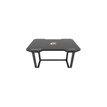 Imagem de Mesa Gamer Fortrek Vickers, Preto e Vermelho, Pés Niveladores, Tampo de MDF Revestido e Suporta Peso Máximo de 150 Kg - 72859