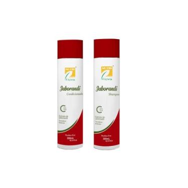 Imagem de Kit Shampoo Condicionador Antiqueda Nutriflora Jaborandi - Nutriflora
